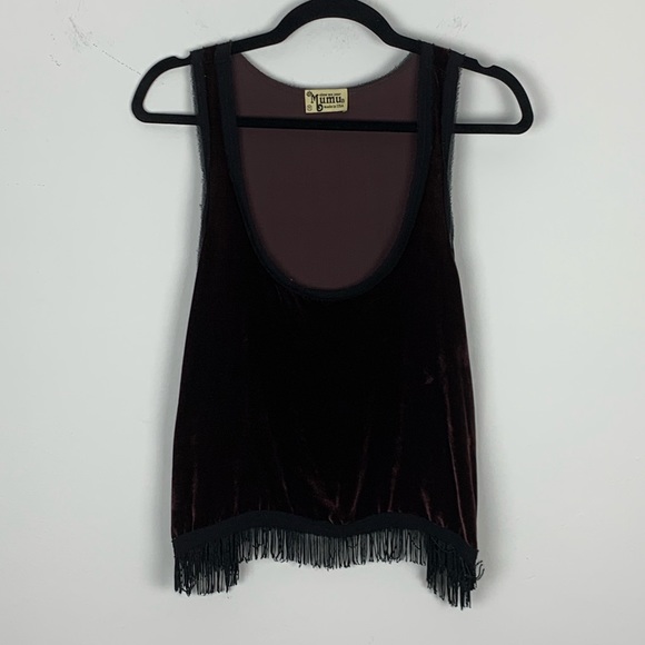 Show Me Your MuMu Tops - Show Me Your MuMu Silk Tank Top szS